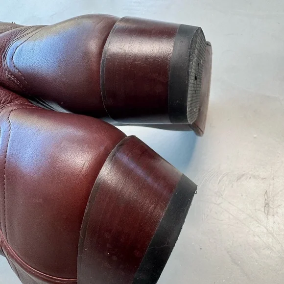 Tecovas The Penny Rich Brown Leather Boots size 8 - Picture 5 of 12